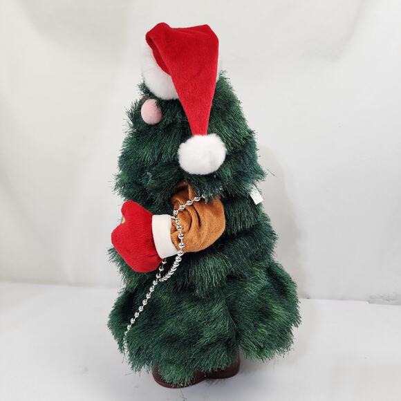 Rock-A-Long Oh Christmas Tree 2003 Animated Singing Dancing Joke 18" Works Great - Picture 3 of 9
